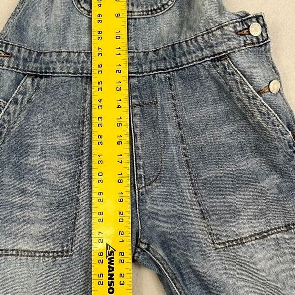 GAP Women's Overalls Size XS Multi Pocket Medium Wash Straight Leg - Picture 11 of 12